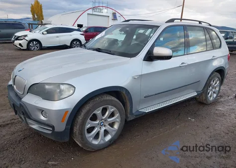 2008 BMW X5 4.8I from USA, damaged, VIN 5UXFE83508LZ99374